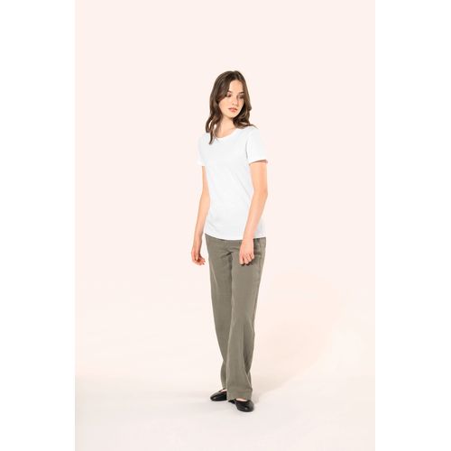 T-shirt Supima® col rond manches courtes femme - 8