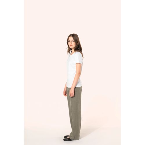 T-shirt Supima® col rond manches courtes femme - 3