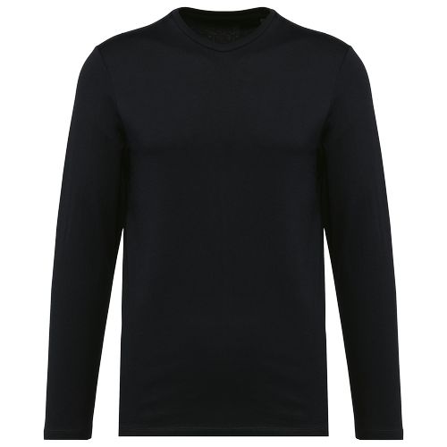 T-shirt Supima® col rond manches longues homme - 11