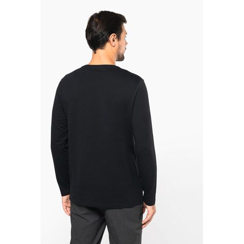 T-shirt Supima® col rond manches longues homme - 2