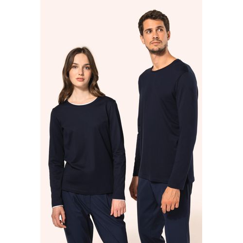 T-shirt Supima® col rond manches longues homme - 9