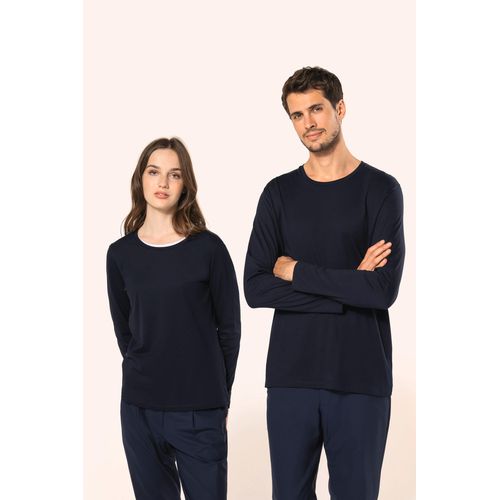 T-shirt Supima® col rond manches longues homme - 11