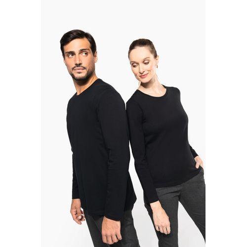 T-shirt Supima® col rond manches longues femme - 7