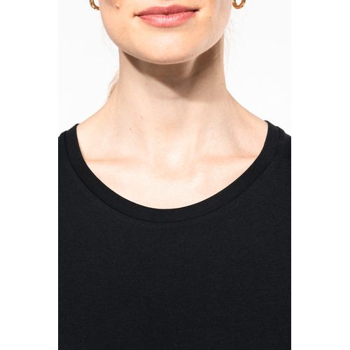 T-shirt Supima® col rond manches longues femme - 10