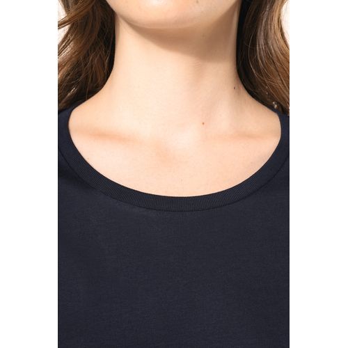 T-shirt Supima® col rond manches longues femme - 4