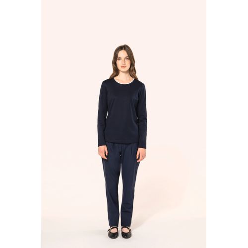 T-shirt Supima® col rond manches longues femme - 9