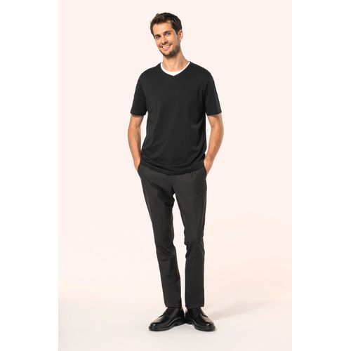 T-shirt Supima® col V manches courtes homme - 9
