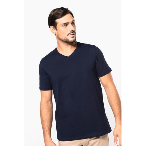 CAMISETA SUPIMA® CUELLO DE PICO MANGA CORTA HOMBRE