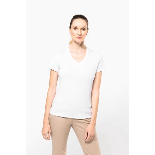 CAMISETA SUPIMA® CUELLO DE PICO MANGA CORTA MUJER