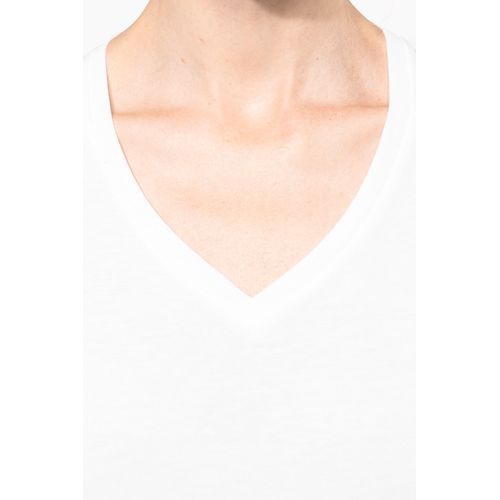 T-shirt Supima® col V manches courtes femme - 10
