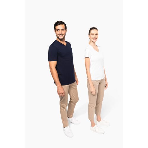 T-shirt Supima® col V manches courtes femme - 8