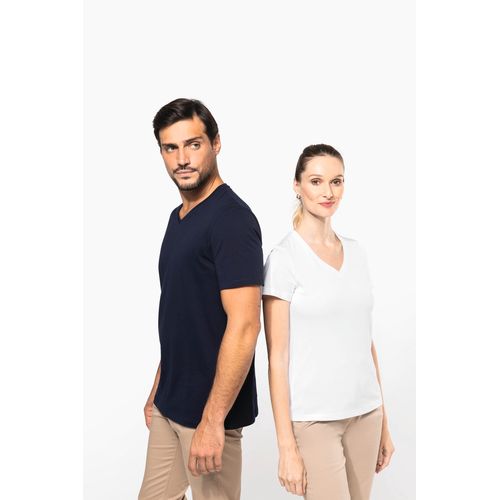T-shirt Supima® col V manches courtes femme - 7