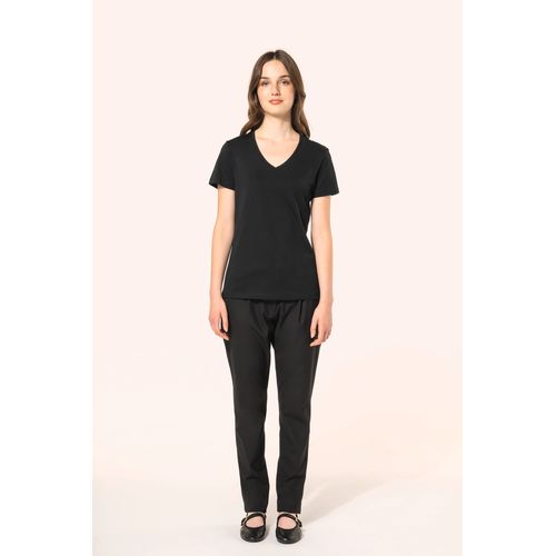 T-shirt Supima® col V manches courtes femme - 7