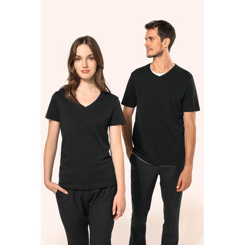 T-shirt Supima® col V manches courtes femme - 9