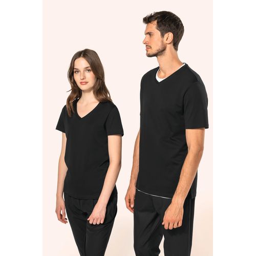 T-shirt Supima® col V manches courtes femme - 11