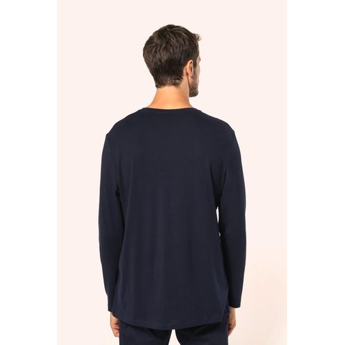 T-shirt Supima® col V manches longues homme - 2