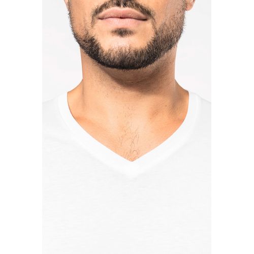 T-shirt Supima® col V manches longues homme - 10