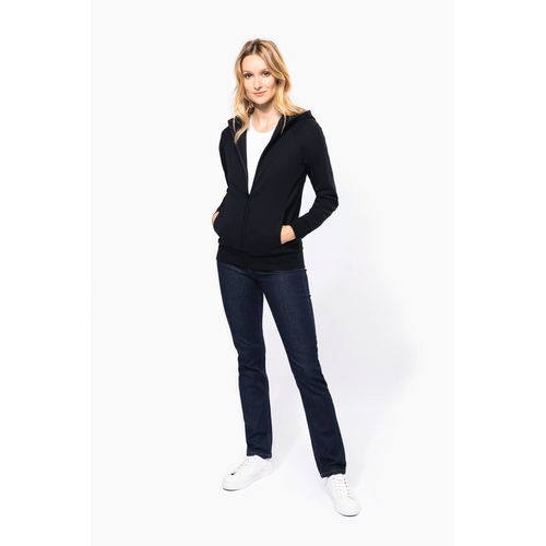 Veste zippée à capuche femme - 1