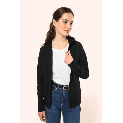 Veste zippée à capuche femme - 1