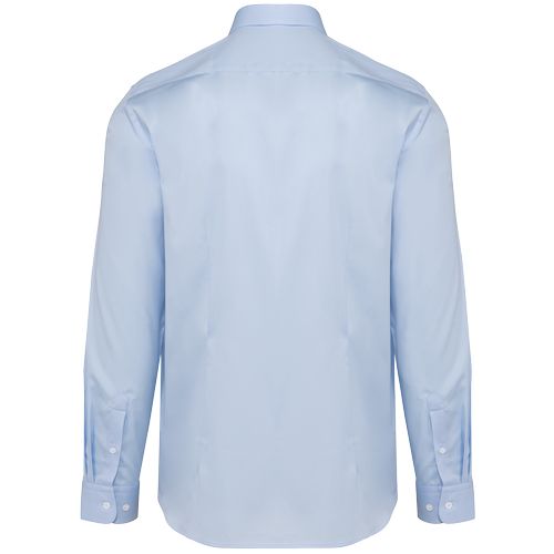 Chemise popeline manches longues homme - 12