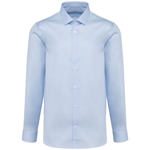 Chemise popeline manches longues homme - 10