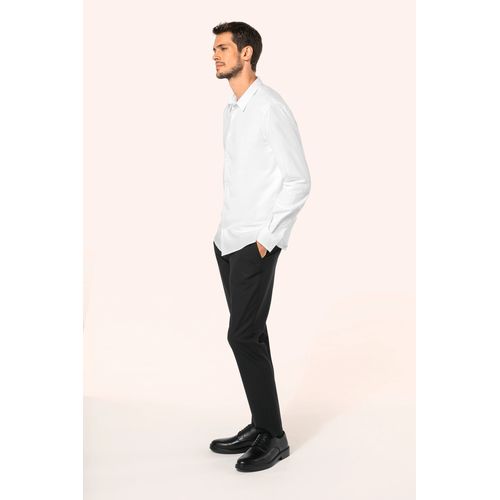 Chemise popeline manches longues homme thumbnail 8