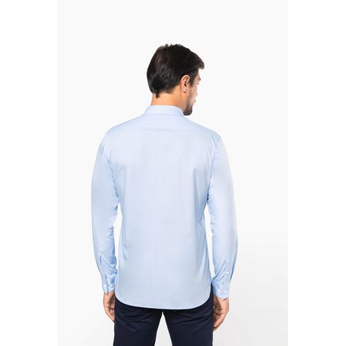 Chemise popeline manches longues homme - 2