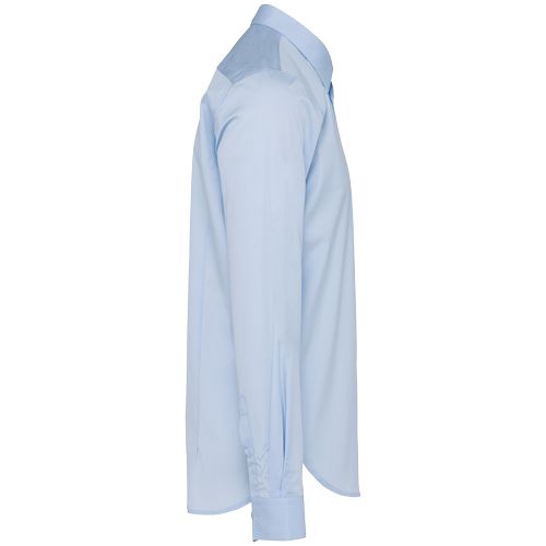 Chemise popeline manches longues homme - 12