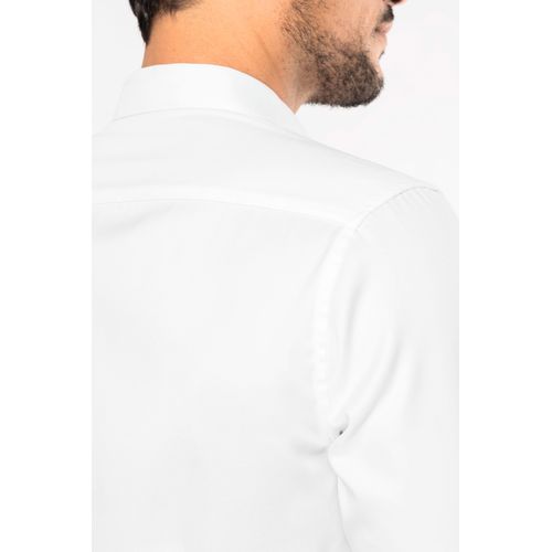 Chemise Oxford pinpoint manches longues homme - 7