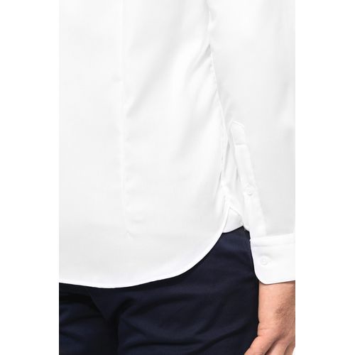Chemise Oxford pinpoint manches longues homme - 8