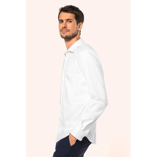 Chemise Oxford pinpoint manches longues homme - 10