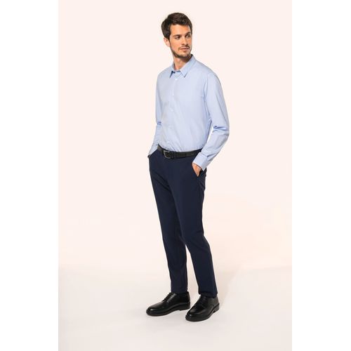 Chemise popeline manches longues homme - 3