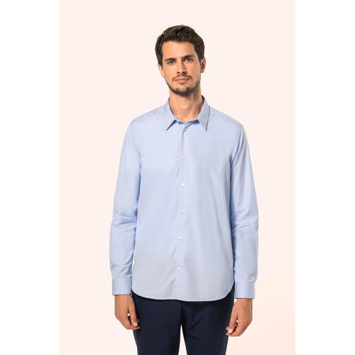 Chemise popeline manches longues homme - 8