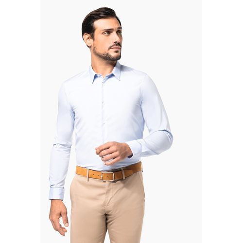 CAMISA POPELINA MANGA LARGA HOMBRE