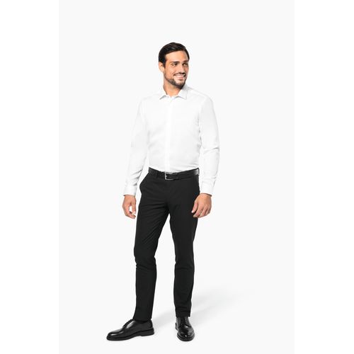 Chemise twill manches longues homme - 4