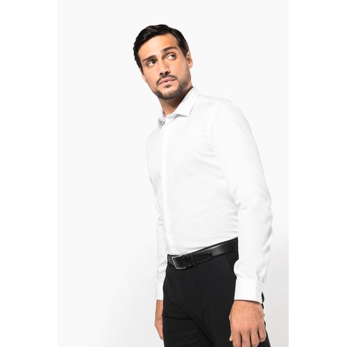 Chemise twill manches longues homme - 3