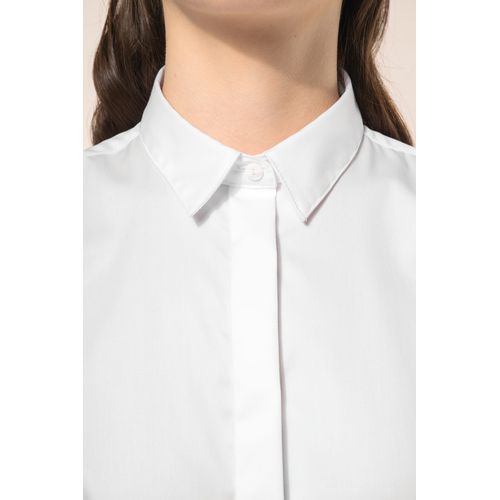 Chemise twill manches longues femme - 5