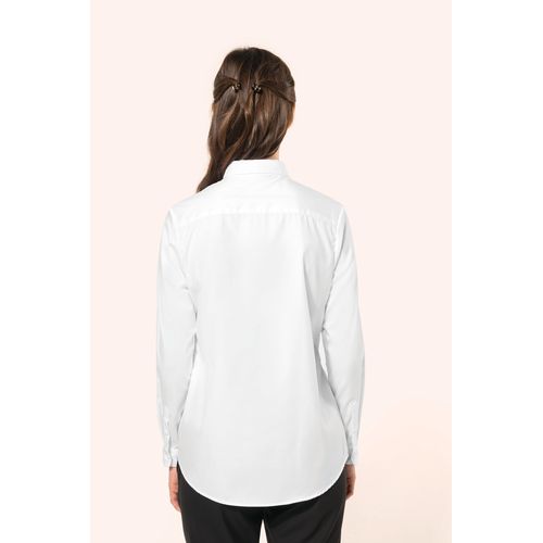 Chemise twill manches longues femme - 2