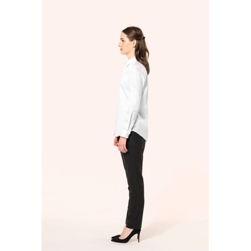 Chemise twill manches longues femme - 4