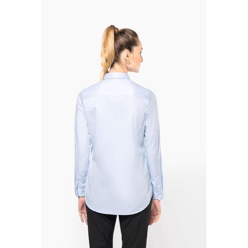 Chemise twill manches longues femme - 2