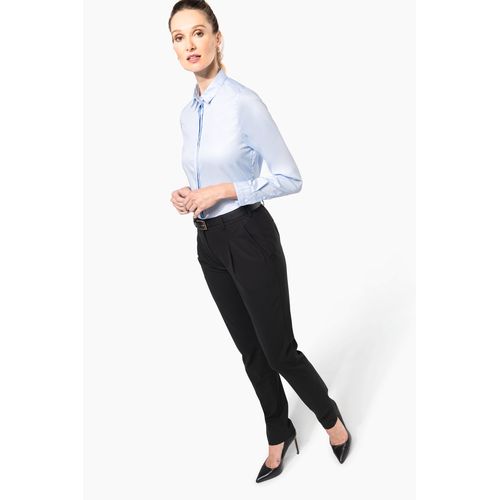 Chemise twill manches longues femme - 5