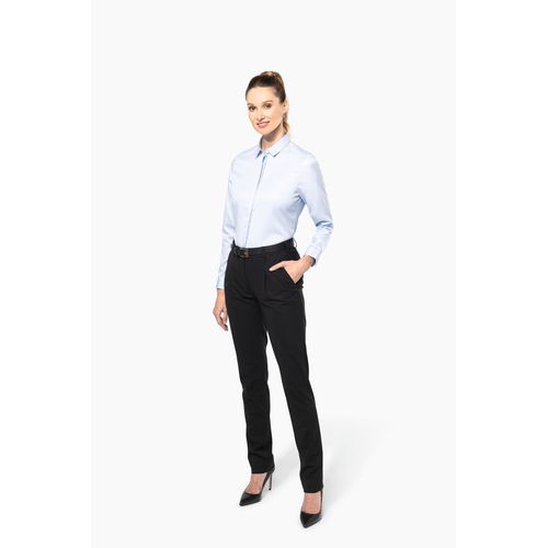 Chemise twill manches longues femme - 4
