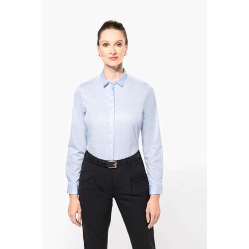 CAMISA SARGA MANGA LARGA MUJER
