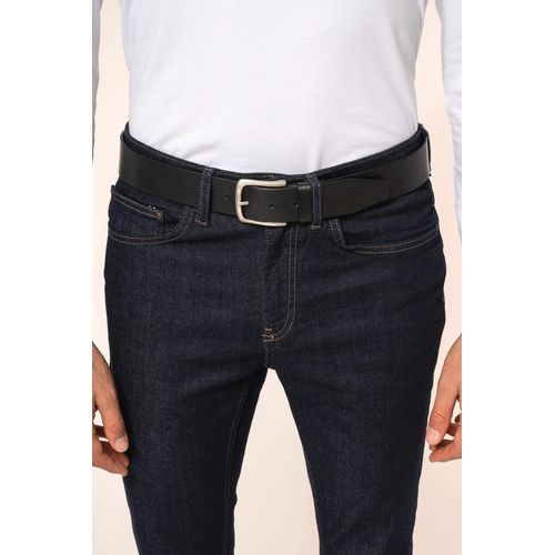 Ceinture vintage cuir homme - 1