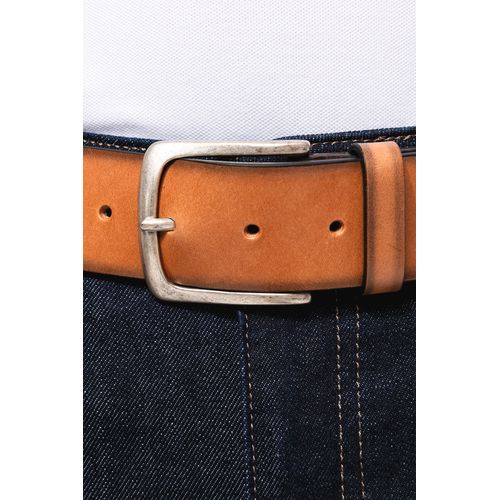 Ceinture vintage cuir homme - 6