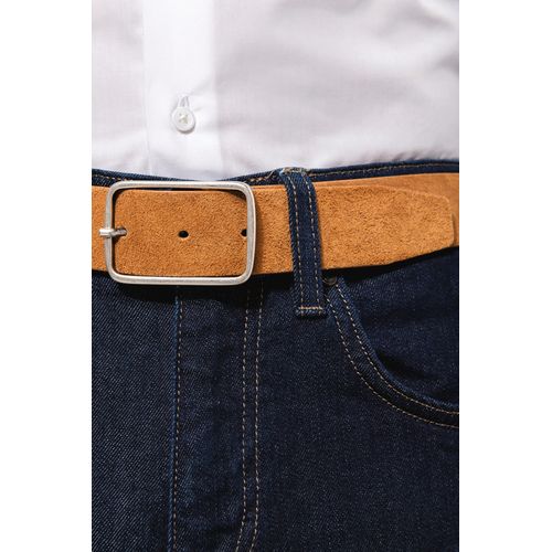 Ceinture cuir  velours homme - 6