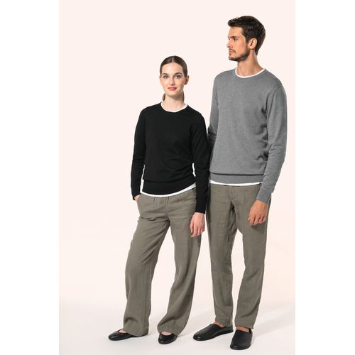Pull Supima® col rond homme - 8
