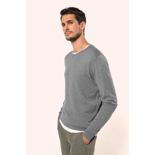 Pull Supima® col rond homme - 1