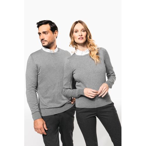 Pull Supima® col rond homme - 8