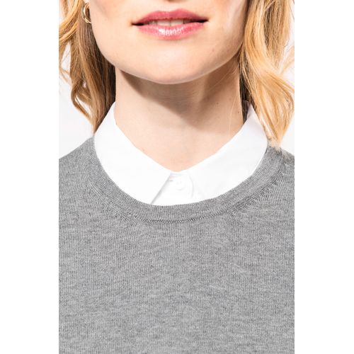 Pull Supima® col rond  femme - 11